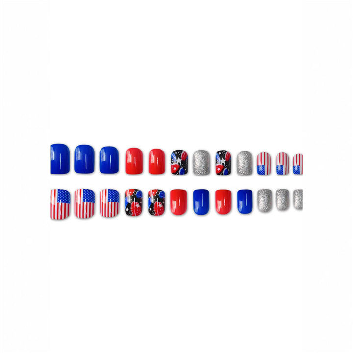 Festive Celebration Press-On Nails Kalsten