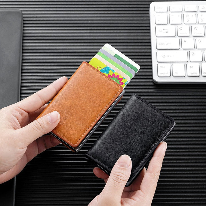 Premium Leather Business Card Holder Kalsten