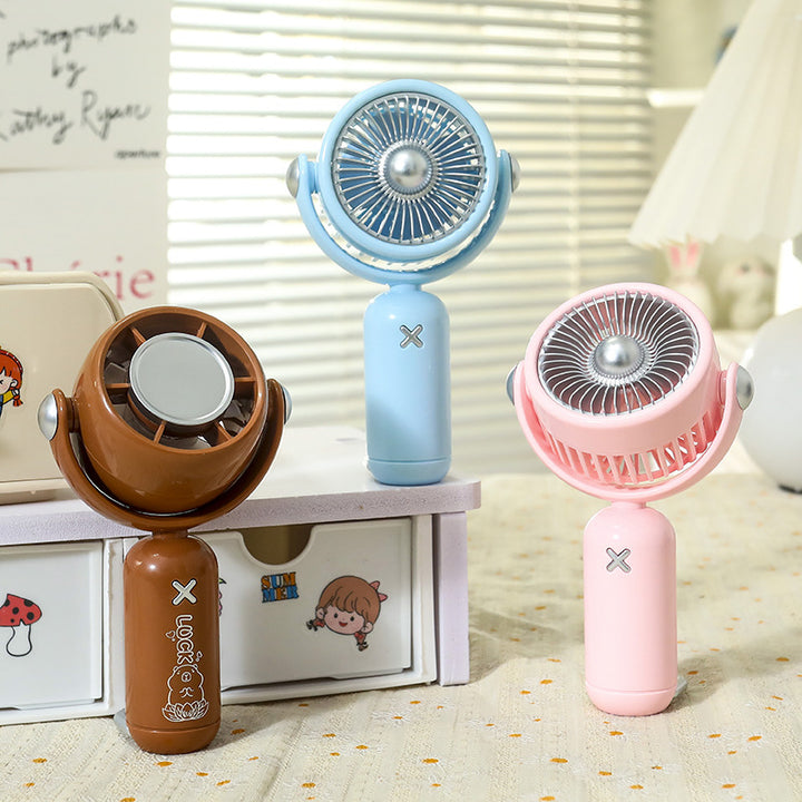 Women's Portable Hand Fan with Cute Animal Design Kalsten