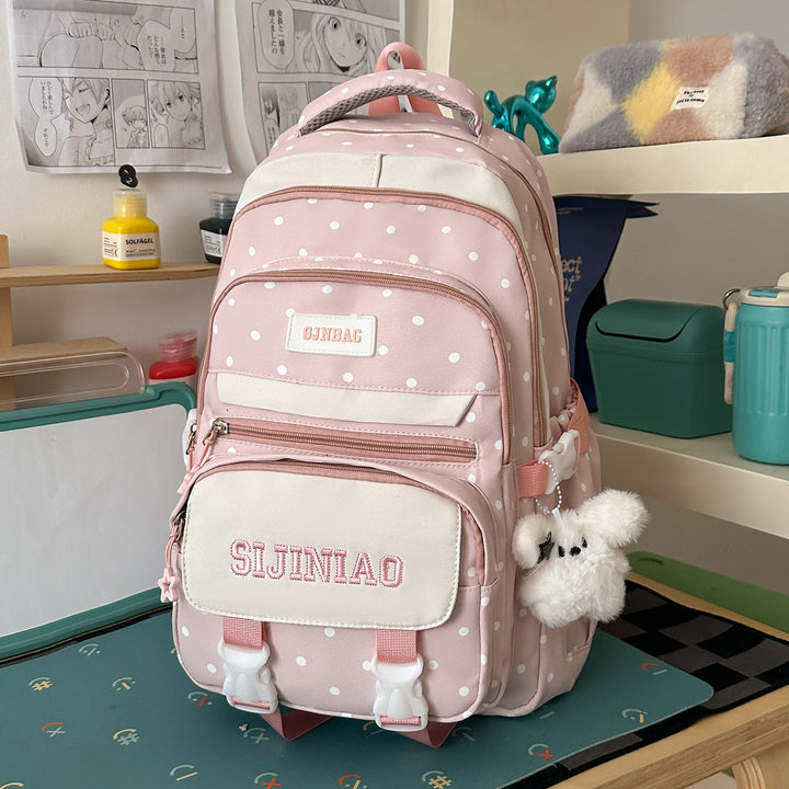 Adventurous Polka Dot Backpack Kalsten