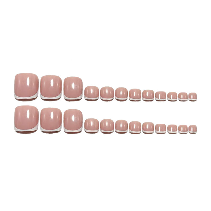 Nail art with elegant French style Kalsten
