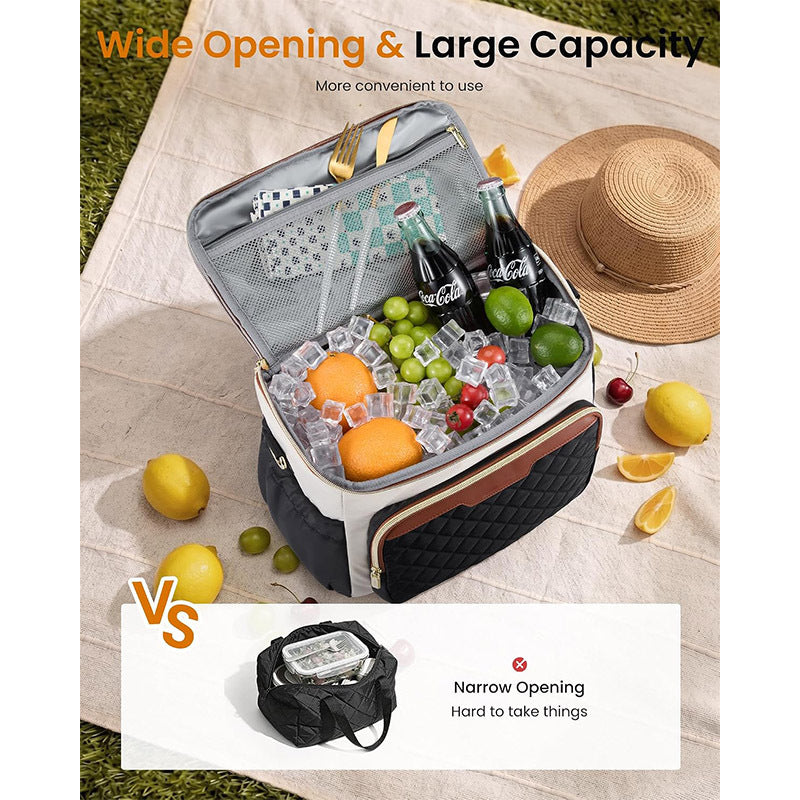 Insulated Multi-Compartment Lunch Carrier Kalsten