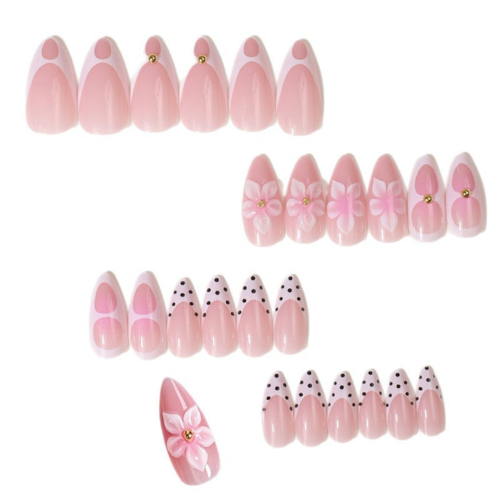 Artistic Floral Design Nail Tip Set Kalsten