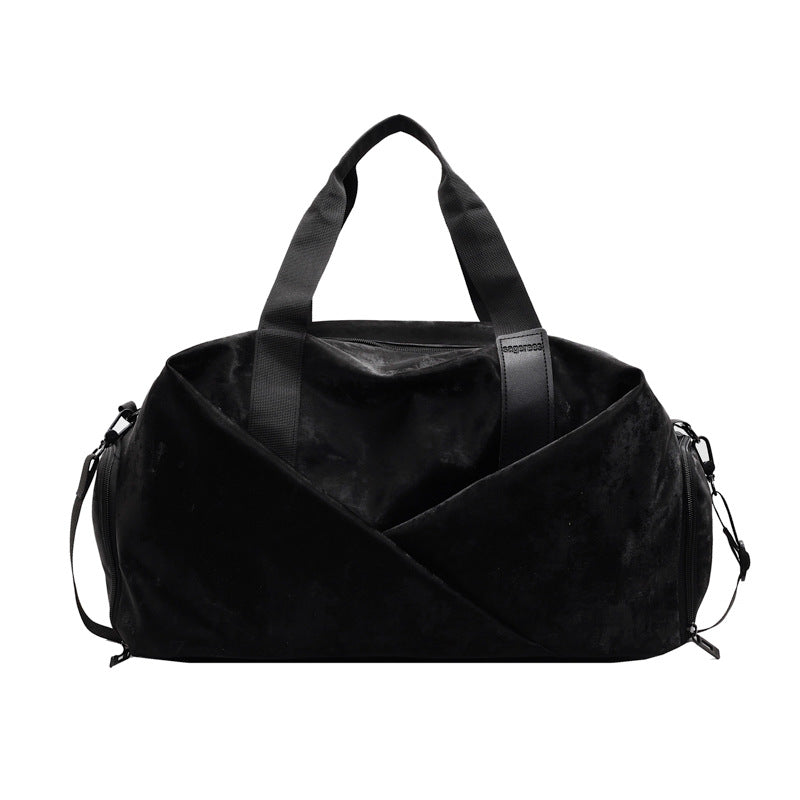 Luxurious Velvet Travel Duffel Kalsten