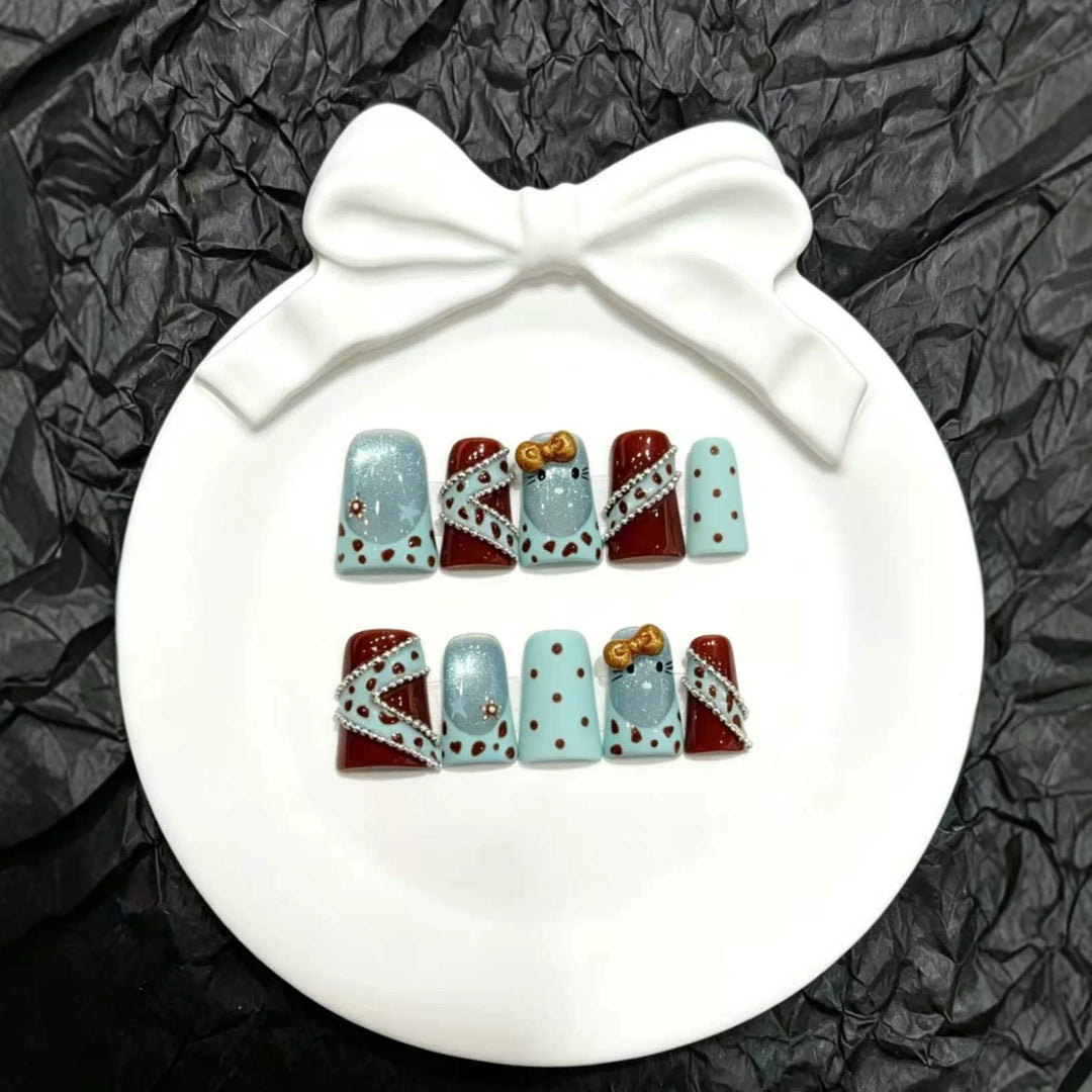 Creative Themed Press-On Nails