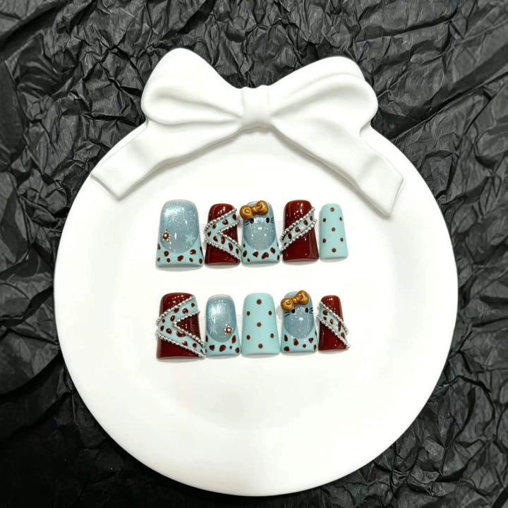 Creative Themed Press-On Nails