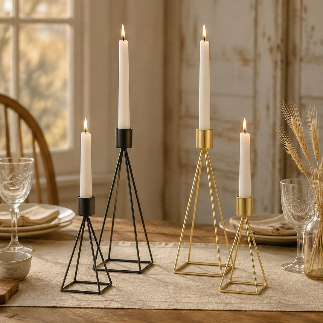 Modern Geometric Candle Holder