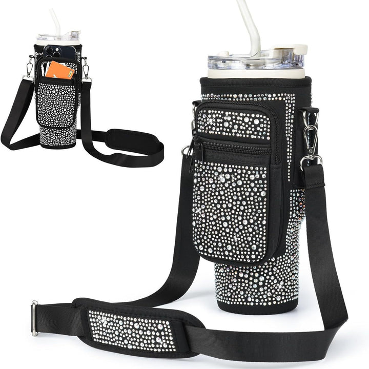 Ladies Glittering Drink Container Bag with Versatile Functionality Kalsten