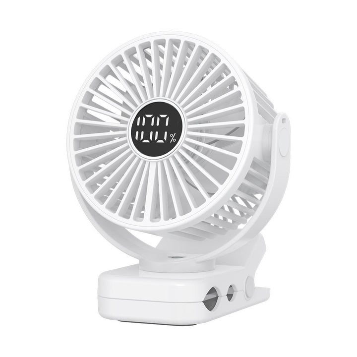Unisex Smart Temperature Control Clip-On Fan Kalsten