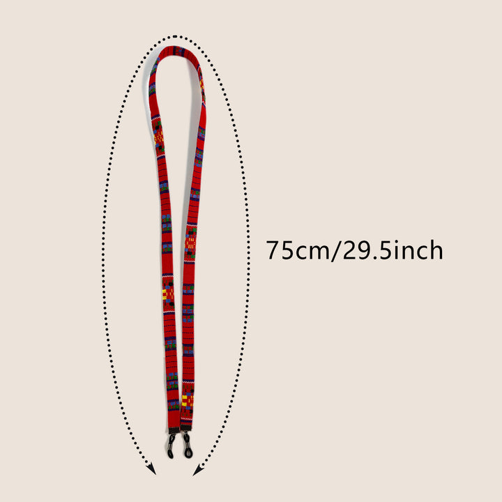 Patterned Eyewear Retainer Strap Kalsten