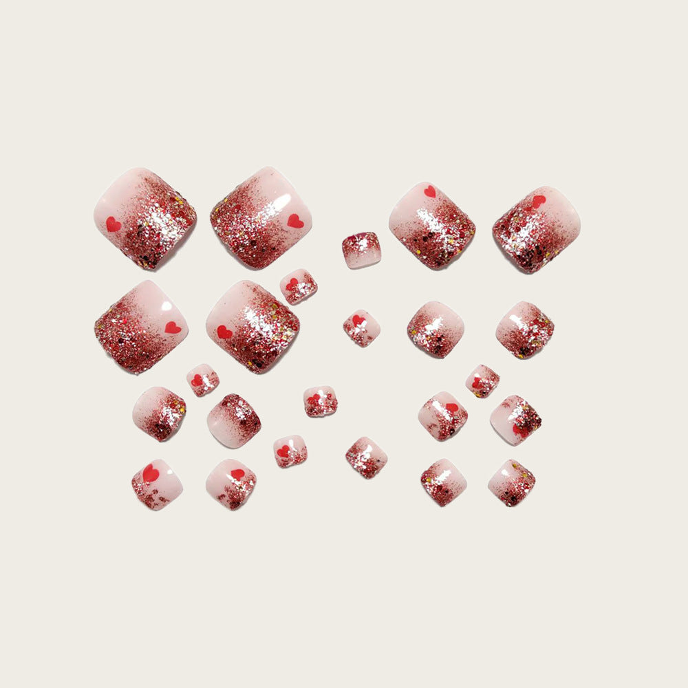 Festive Toenail Art Kalsten