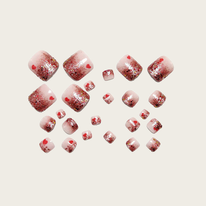 Festive Toenail Art Kalsten