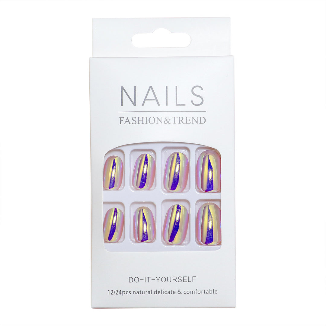 Premium Mirror Finish Press-On Nail Set Kalsten