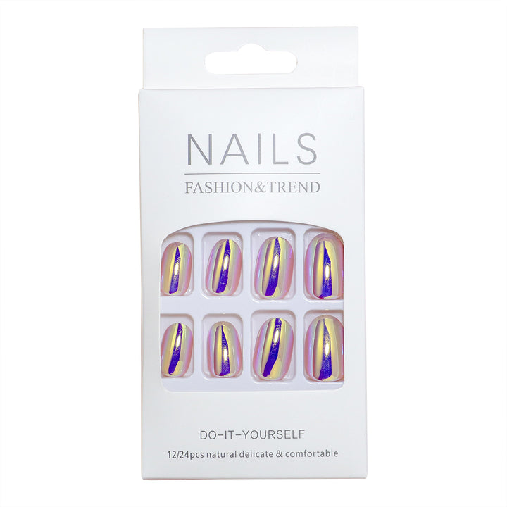Premium Mirror Finish Press-On Nail Set Kalsten