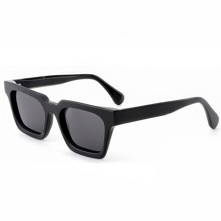Women's stylish sunglasses in modern design with sturdy, transparent frame Kalsten