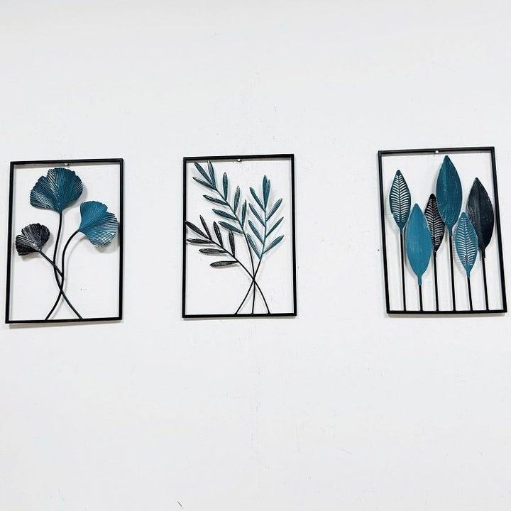 Decorative Leaf Wall Art Set Kalsten