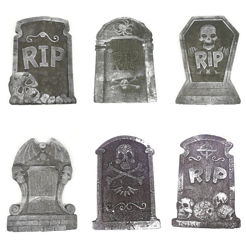 Spooky Graveyard Decorative Tombstones Kalsten