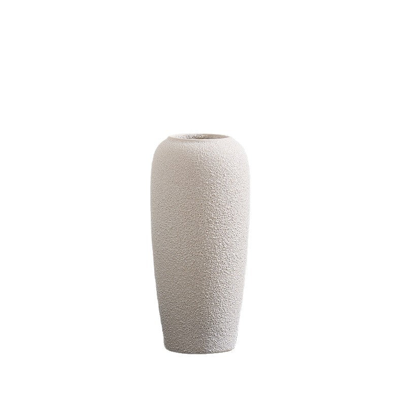 Stylish ceramic vase with textured design Kalsten