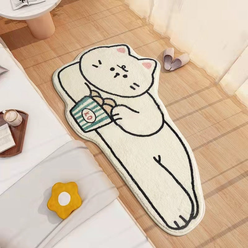 Plush Cartoon Area Rug