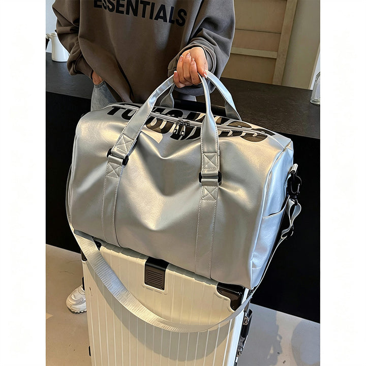 Glossy Finish Travel Duffel Bag Kalsten