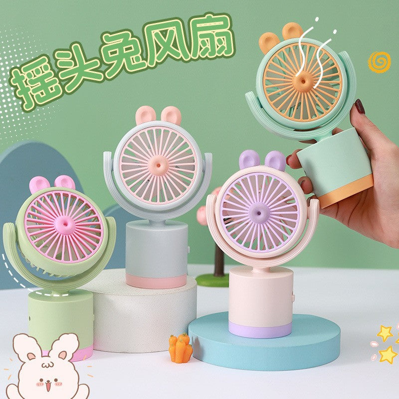 Ladies Portable Handheld Fan in Playful Animal Design Kalsten