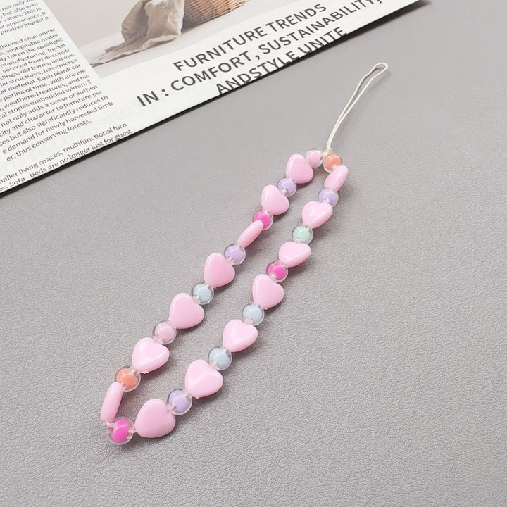 Heart-Shaped Beaded Eyewear Chain Kalsten