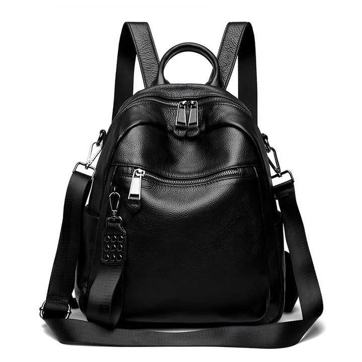 Versatile Multi-Functional Leather Backpack Kalsten