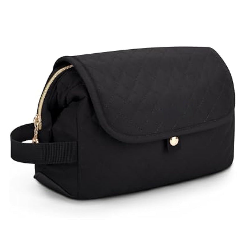 Elegant Cosmetic Organizer Bag with Inserted Compartment System Kalsten