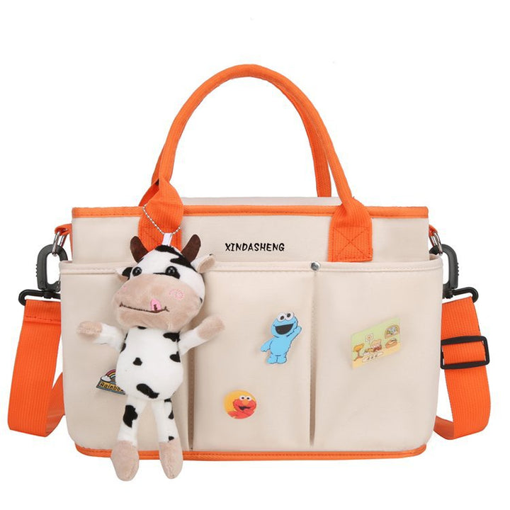 Fun-Themed Multi-Pocket Tote Bag Kalsten