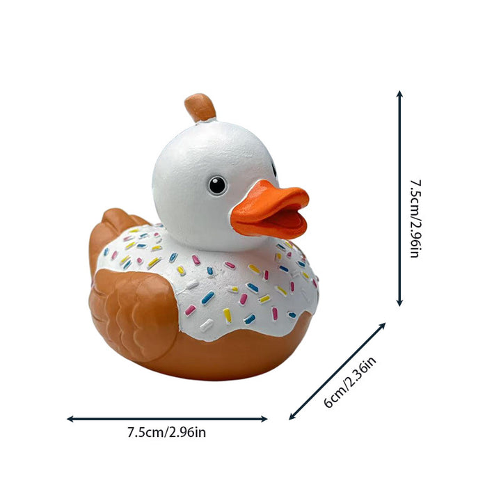 Decorative figure rubber duck with surprise element Kalsten
