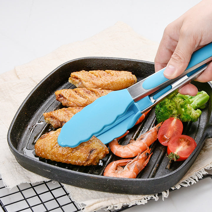 Multifunctional Silicone Kitchen Tongs with Ergonomic Handle Kalsten