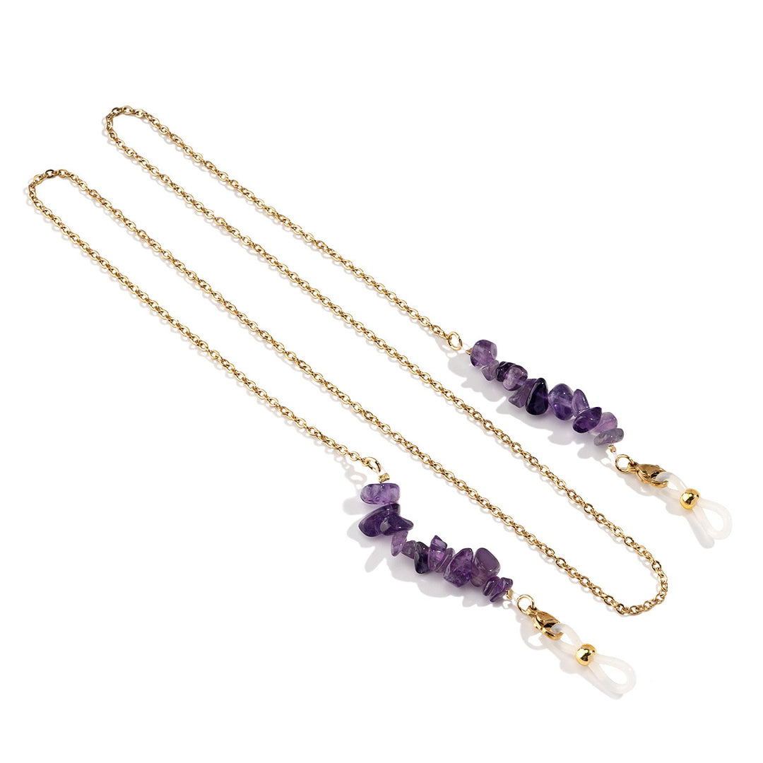 Gem-Accent Eyewear Chain Kalsten