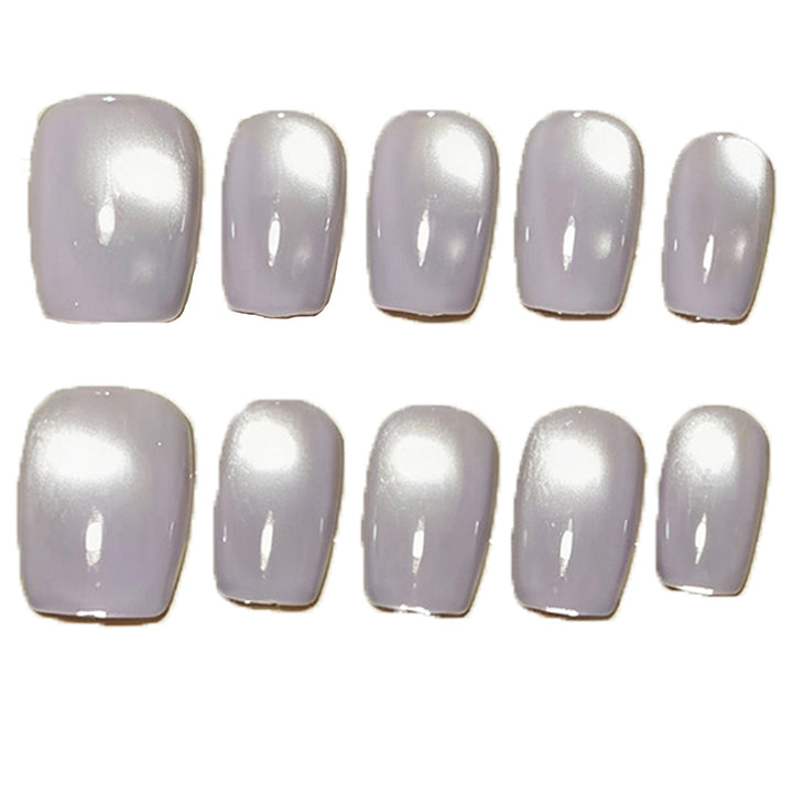 Elegant Glossy Press-On Nail Set Kalsten