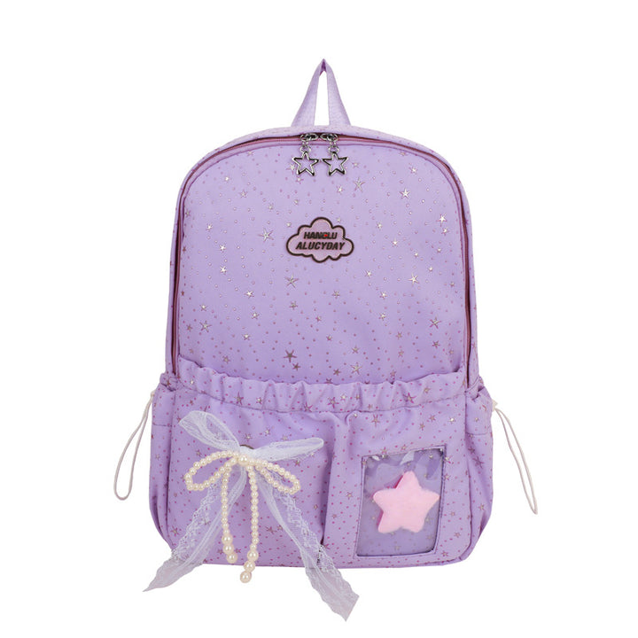 Playful Star-Themed Backpack