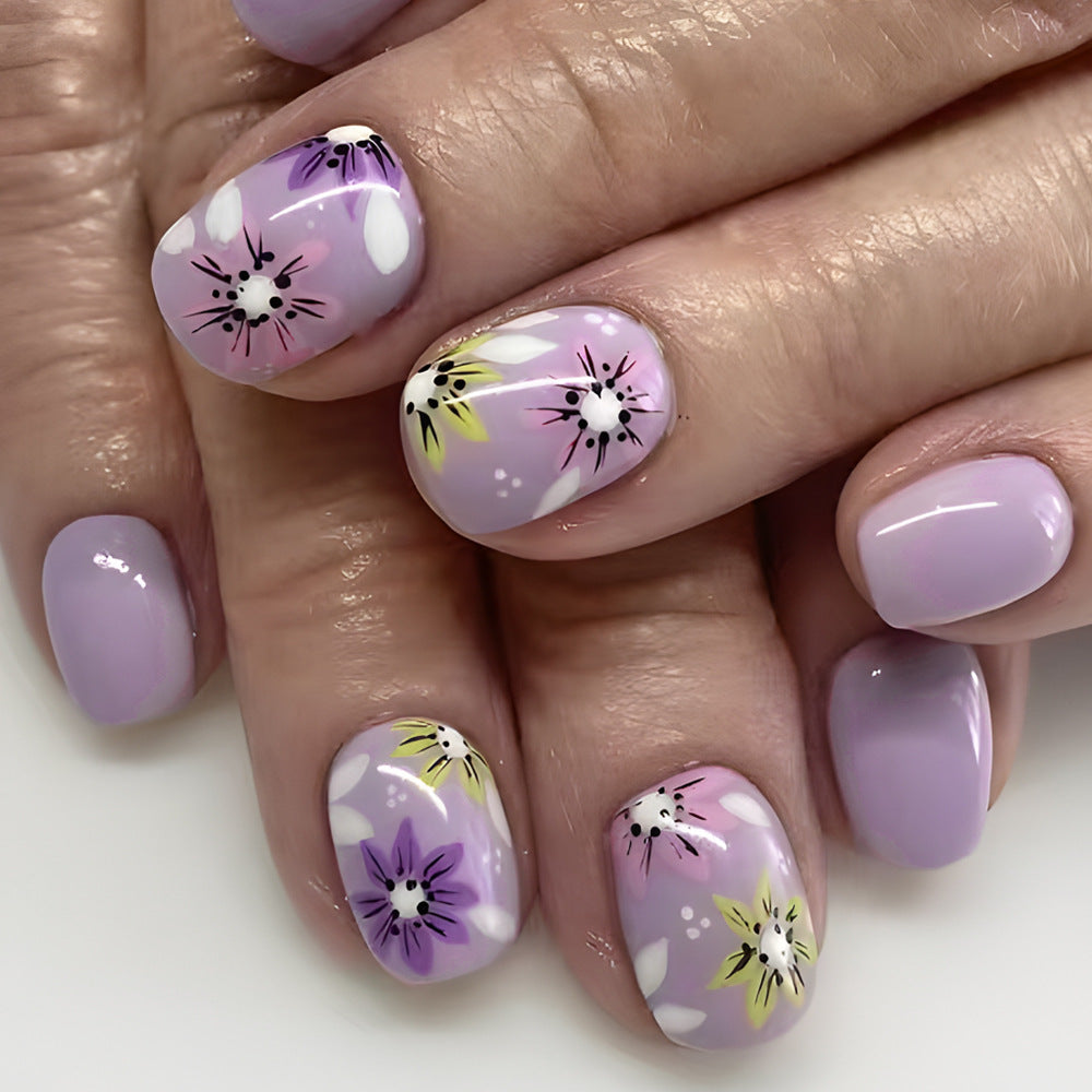 Artistic Floral Design Press-On Nails Kalsten 1787542773