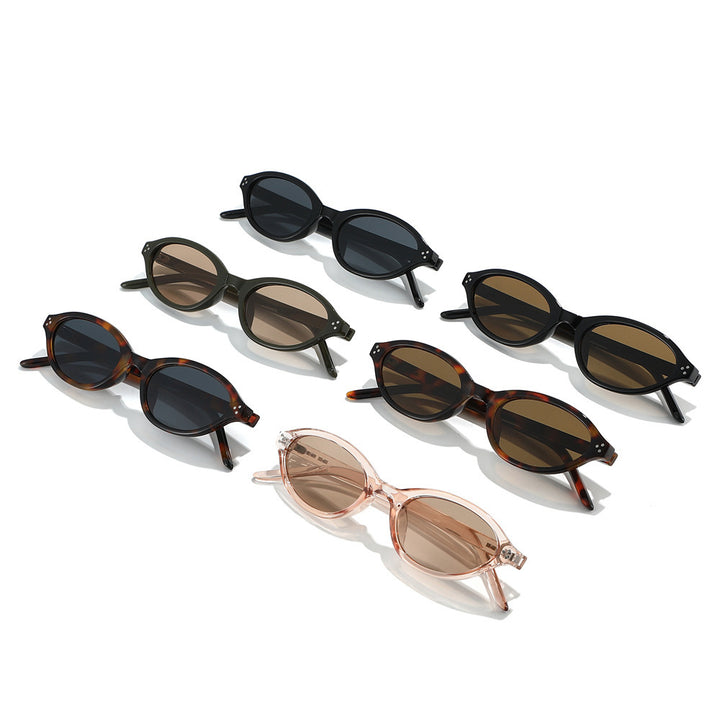 Retro-Inspired Oval Frame Sunglasses Kalsten 1787812534