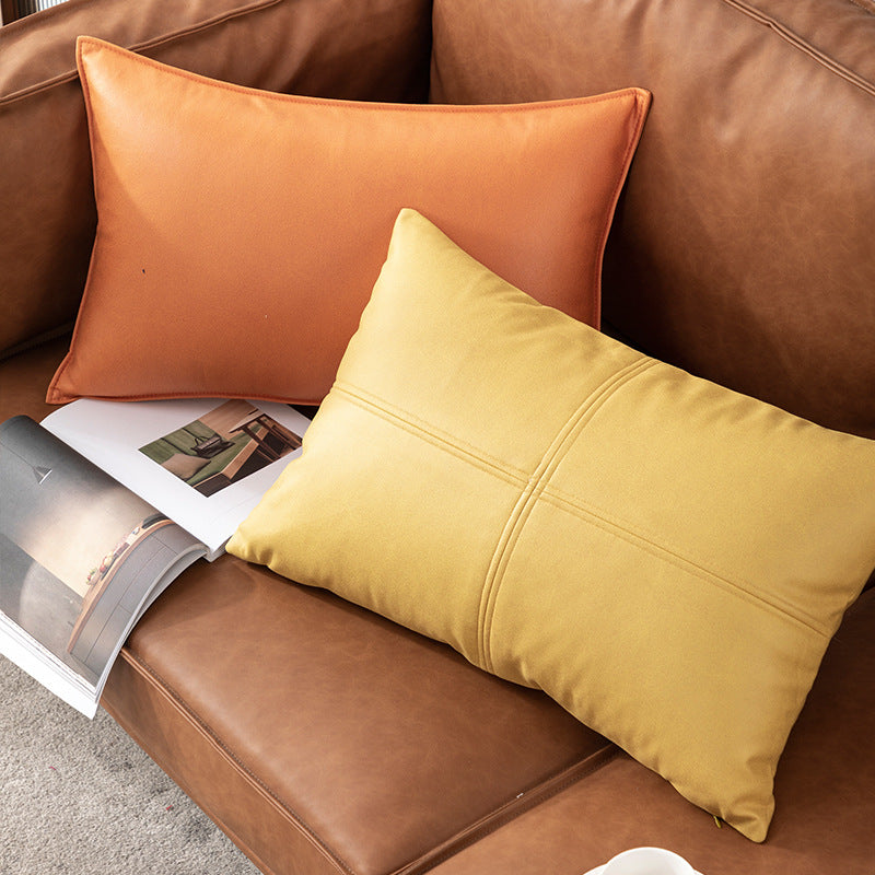 Luxury Faux Leather Cushion