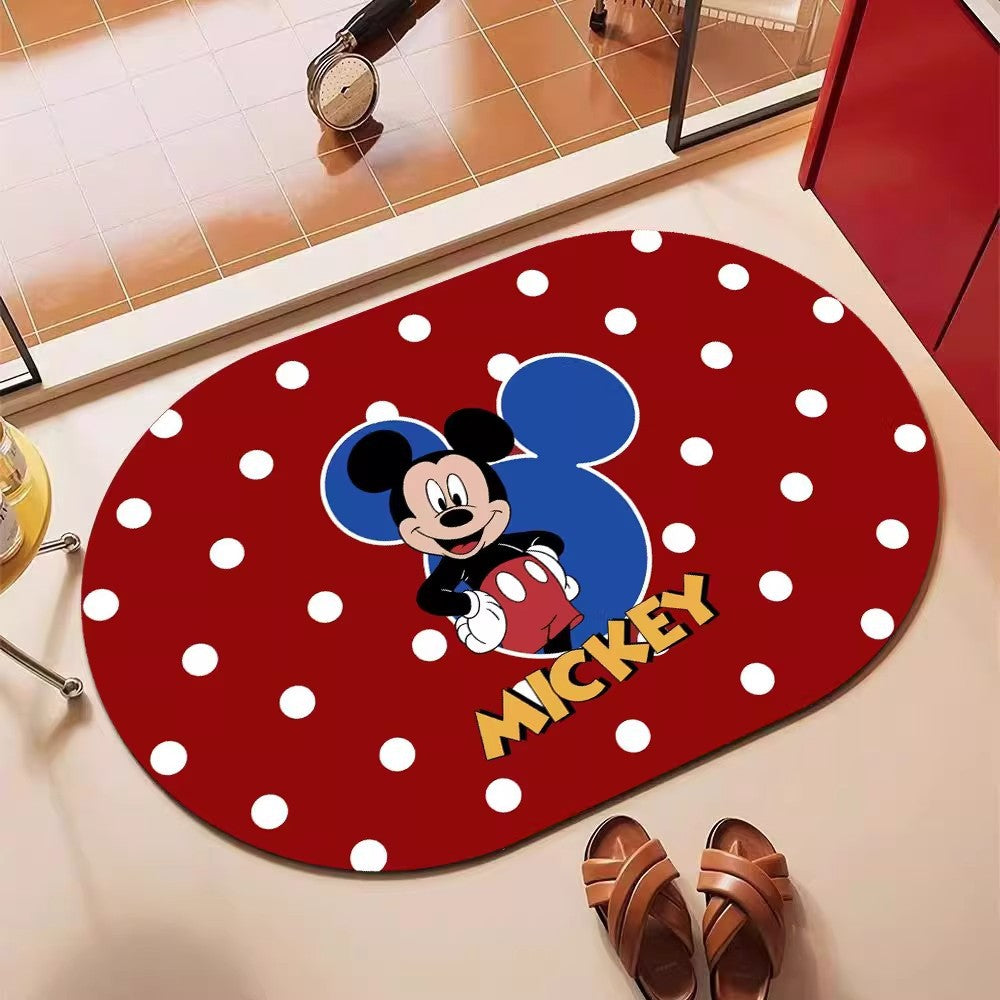 Cartoon Themed Floor Mat