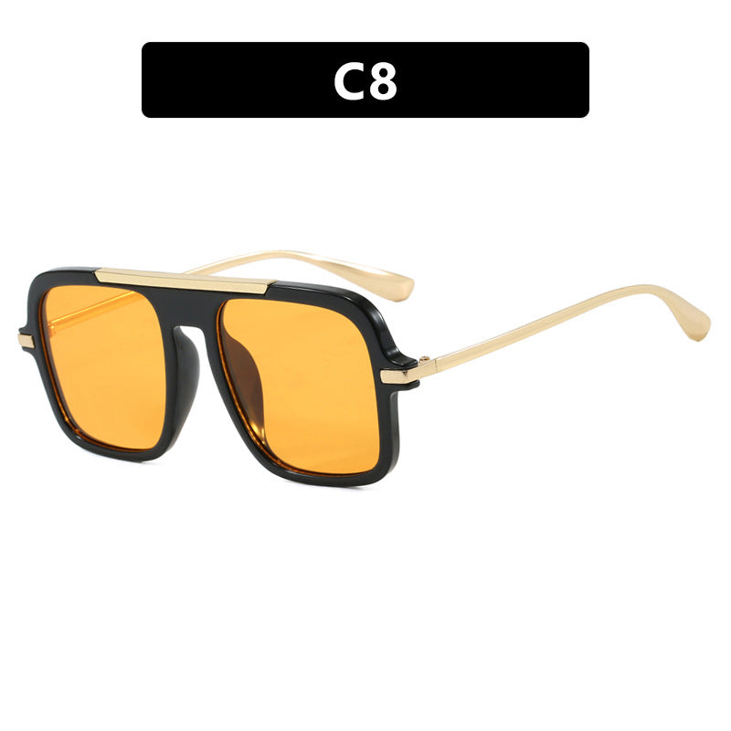 Women's square sunglasses with luxurious metal frame and sturdy lenses Kalsten