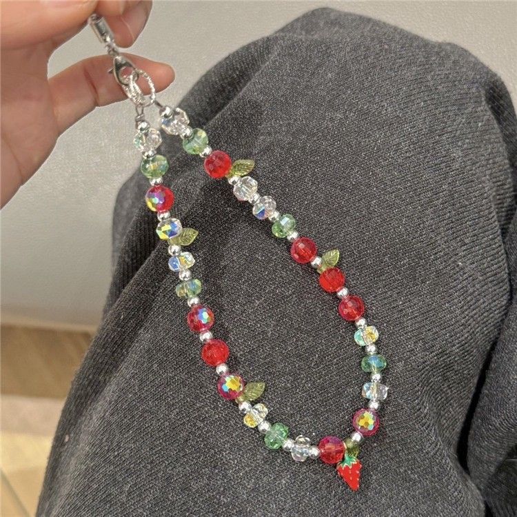 Decorative Fruit-Inspired Beaded Necklace Kalsten