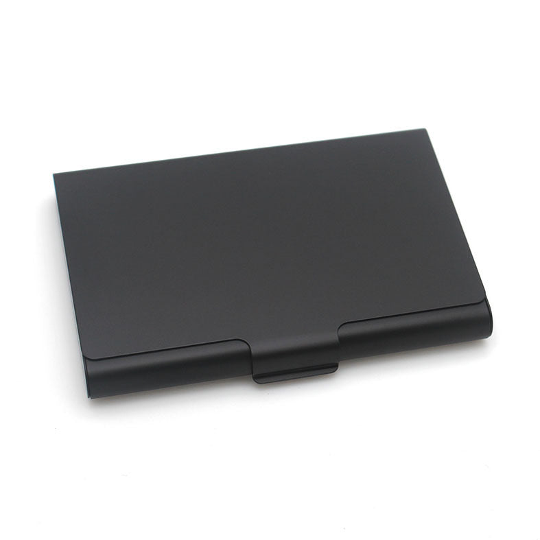 Sleek Metal Business Card Holder