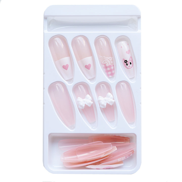 Creative Themed Press-On Nail Art Set