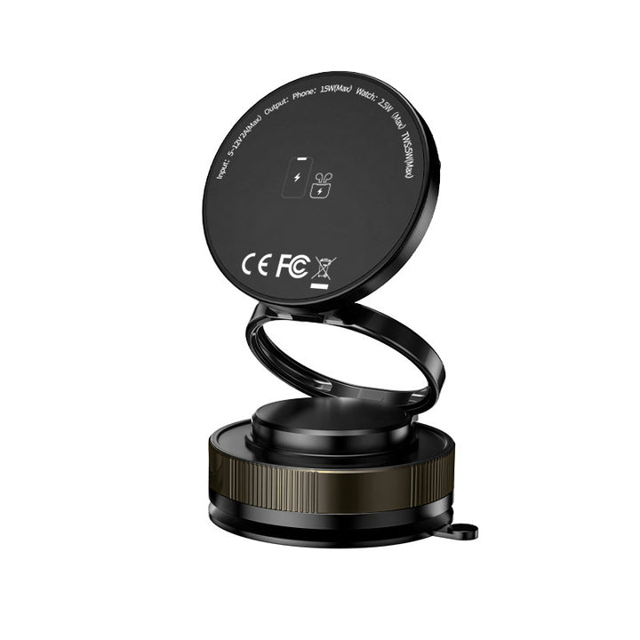 Unisex multifunctional magnetic Qi charging plate Kalsten