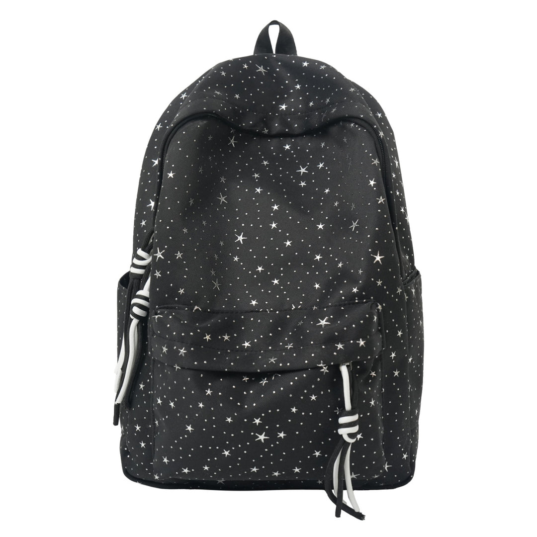 Star-Embellished Lightweight Backpack Kalsten