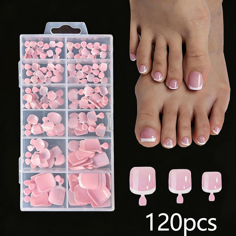Premium French Tip Toenail Art Kit Kalsten