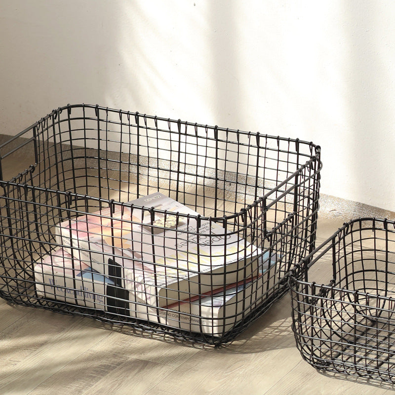 Metal Wire Storage Basket Kalsten
