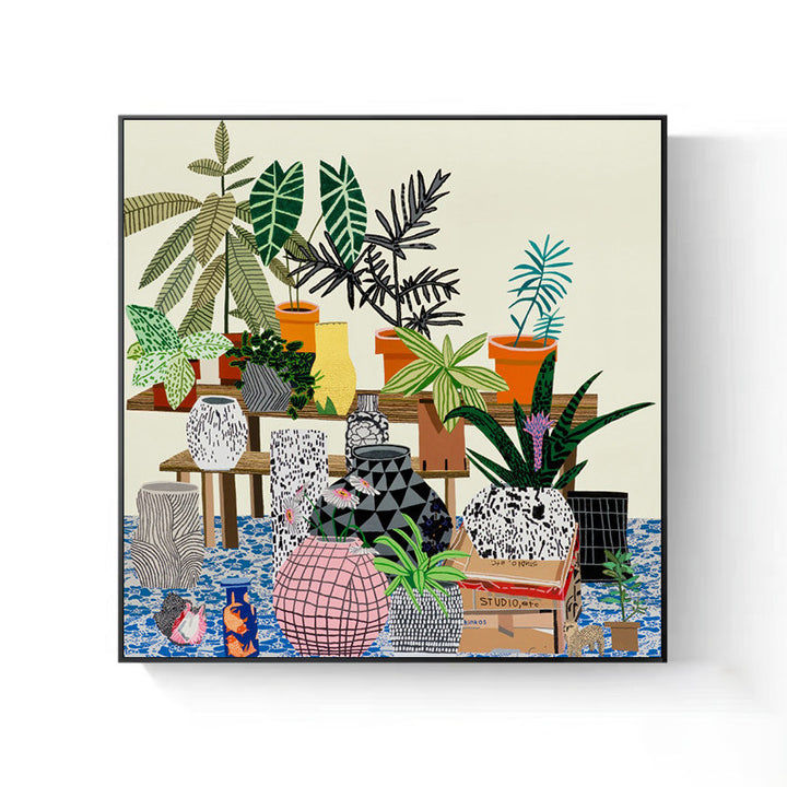 Floral Decorative Canvas Artwork