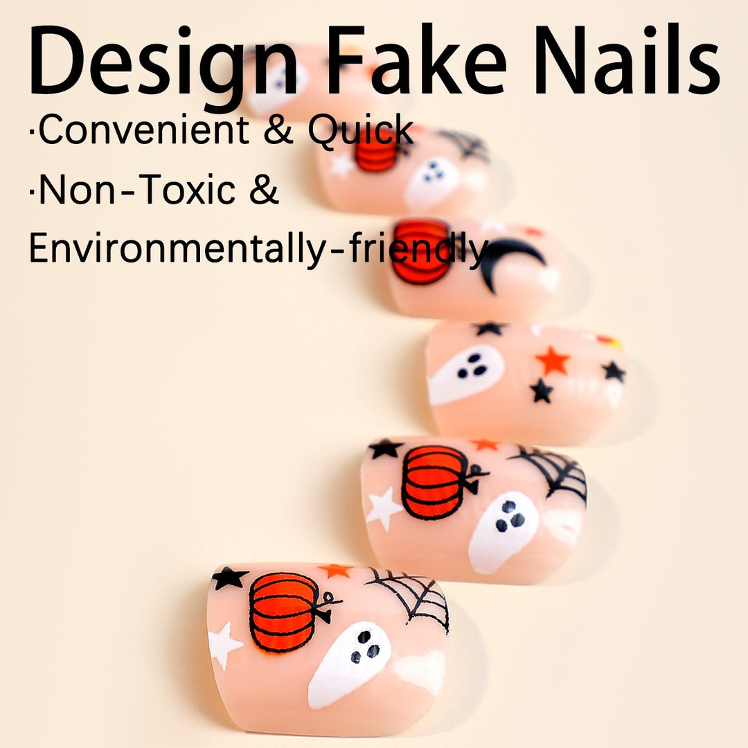 Creative Halloween Art Nail Set Kalsten