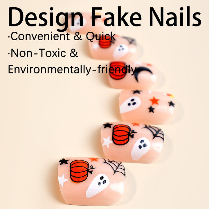 Creative Halloween Art Nail Set Kalsten