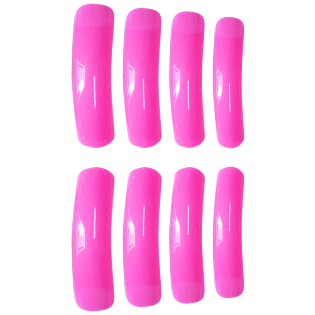 Glossy Long Press-On Nails Kalsten